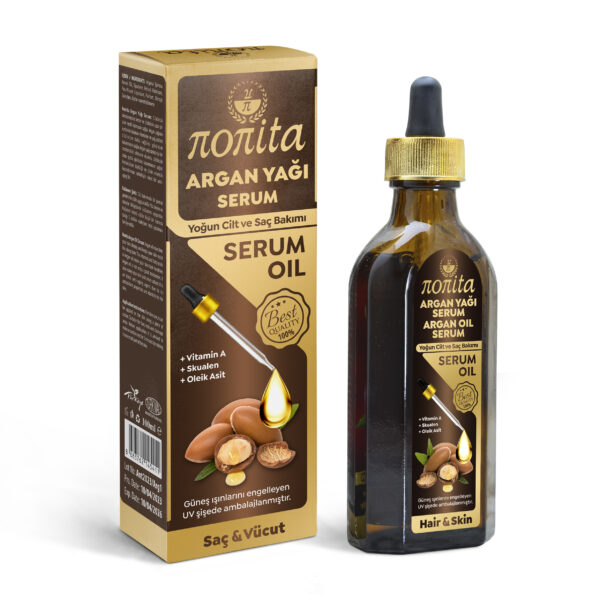 Nonita Arganöl Serum 100ml – Intensive Pflege für Haut & Haar